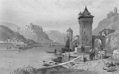 Sint Goar door Thomas Leeson the Elder Rowbotham